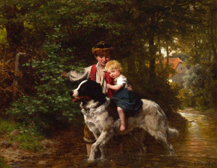 unknow artist A Ride through Water Spain oil painting art